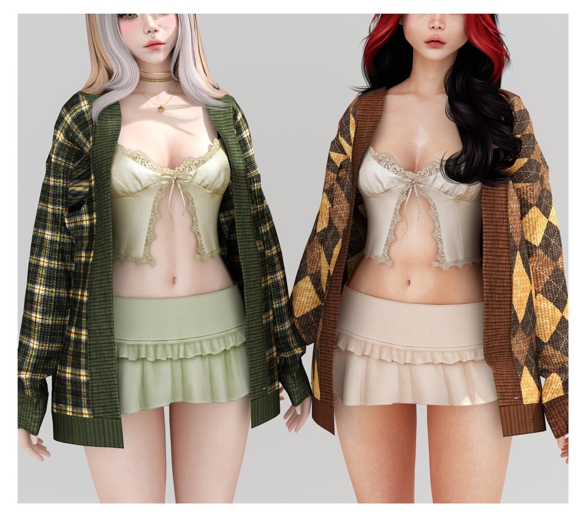 Сет одежды Grunge Doll Mini Set